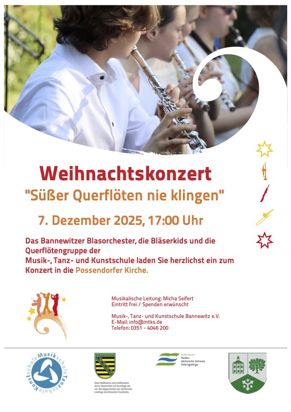 Weihnachtskonzert der Bläser 2025