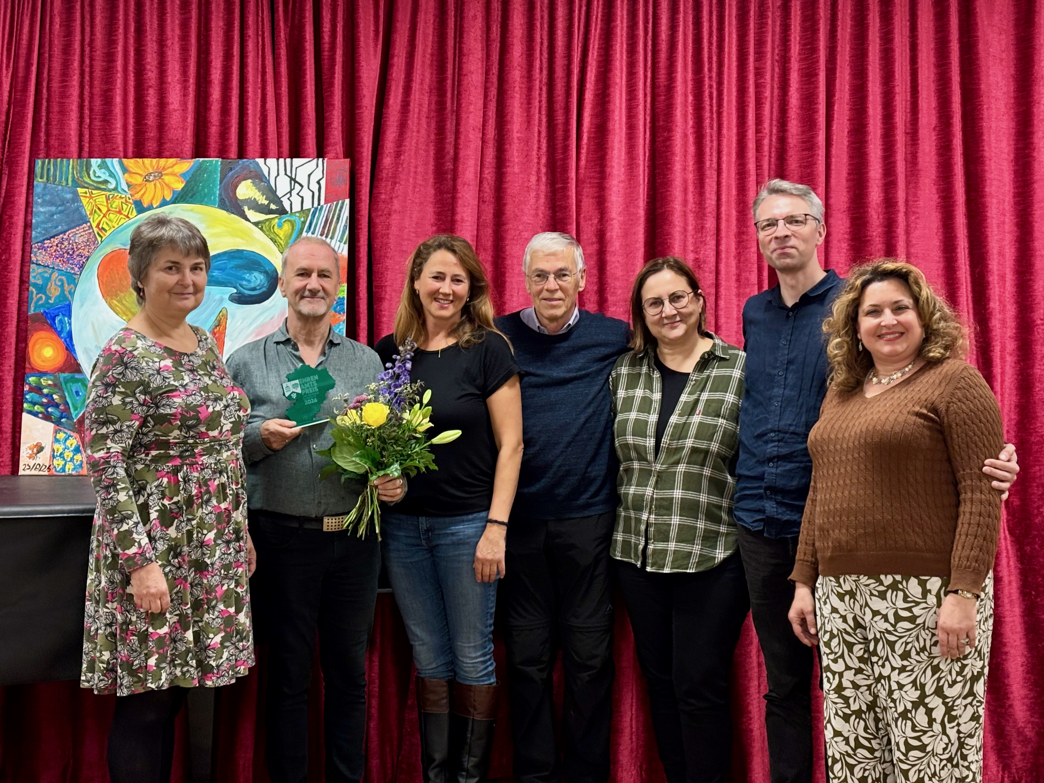 Ehrenamtsauszeichnung Prof. Hartmut Zabel