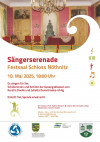 Ankündigung Sängerserenade