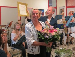 Irmela Werner zur offiziellen Verabschiedung zum Sommerfest 2018