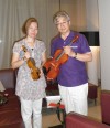 Violinübergabe in Wien